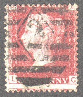 Great Britain Scott 33 Used Plate 151 - LG - Click Image to Close